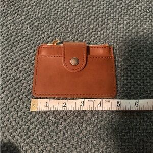 Portland Leather Tan Card Holder
